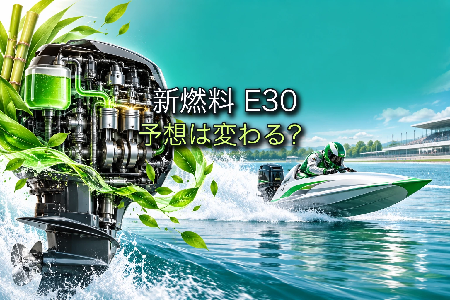 ボートレースの新燃料「E30ガソリン」とは？2026年導入で予想はどう変わるのかを徹底解説